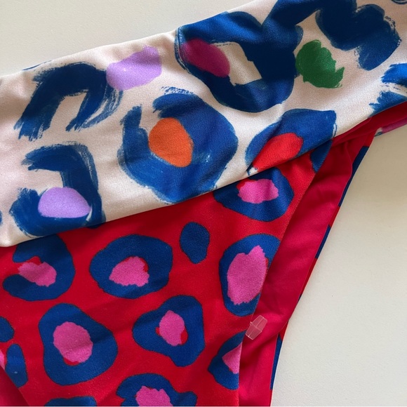 {FARM Rio} Brand New Leopard Pop Bikini Bottom - Picture 6 of 8